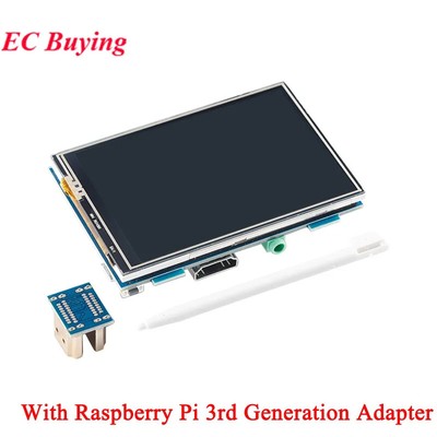 3.5'' HDMI USB LCD Touch Screen 480x320 Display for Raspberry Pi 4B/3B+/3B/2B