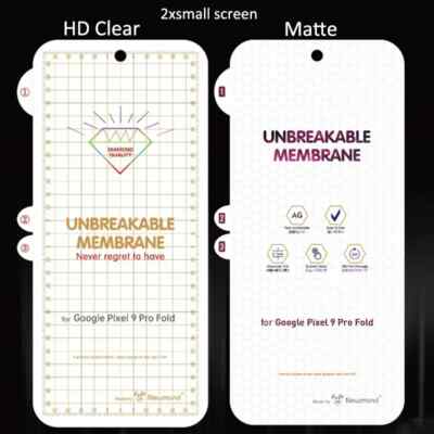 Hydrogel Film For Google Pixel 9 Pro Matte HD Transparent Soft Screen Protector