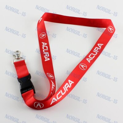 Lanyard Quick Release Key chain for Acura INTEGRA RSX TSX TL JDM Red Keychain