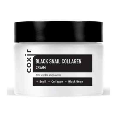 COXIR - Black Snail Collagen Cream 50ml/Anti Wrinkle/ Nourishing/ K-Beauty