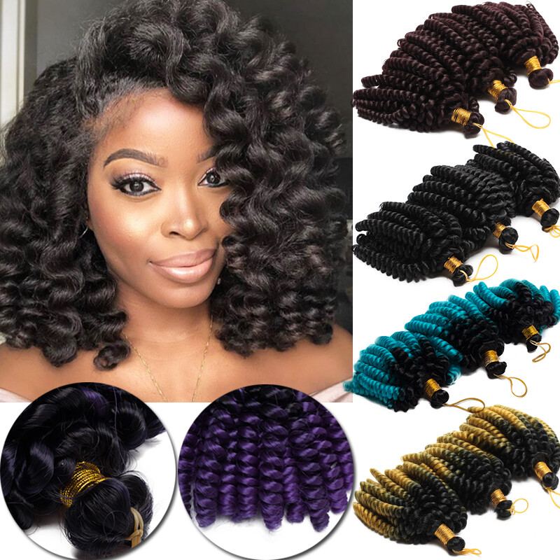 Jumpy Wand Curly Twist Crochet Braids Jamaican Bounce Curly