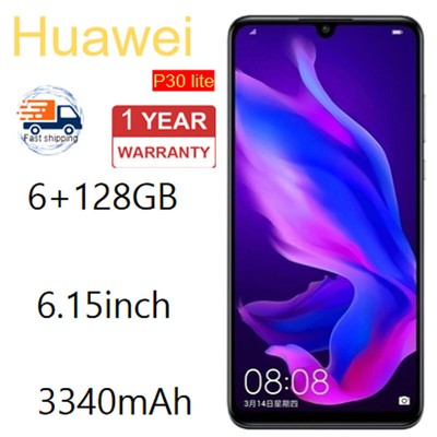 New Huawei P30 Lite 6+128GB Unlocked Dual SIM Android Smartphone - Big Sale
