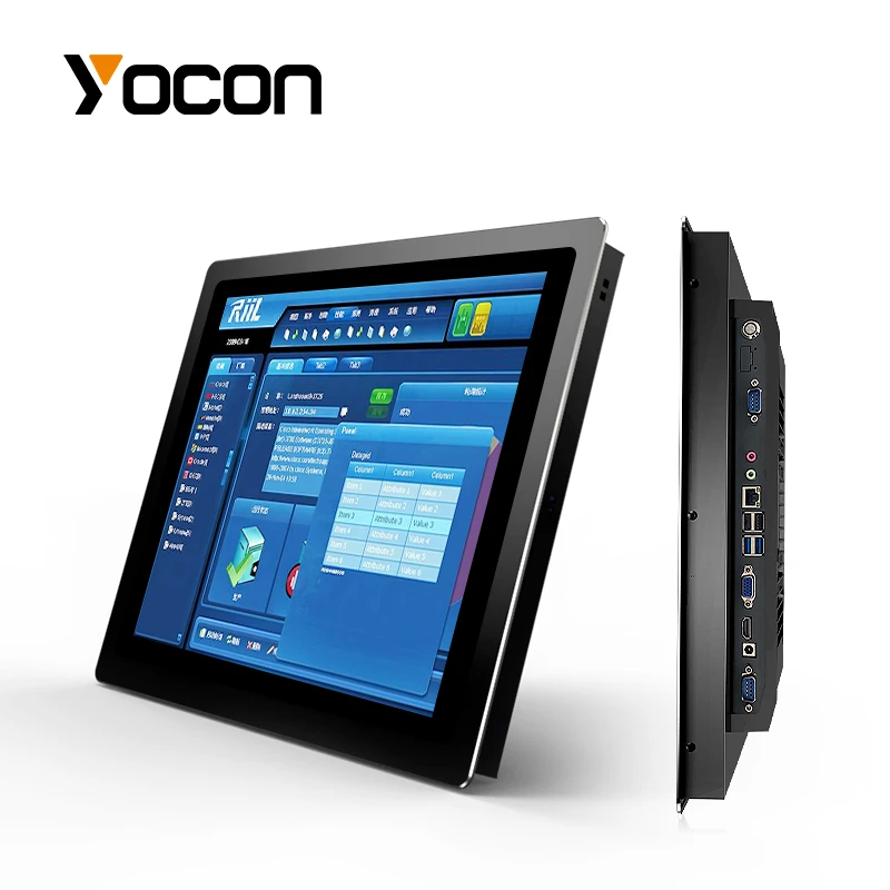 15 inch Industrial Touch Panel PC IP65 Waterproof I5-6200U 8+128G Win11 Touchabl