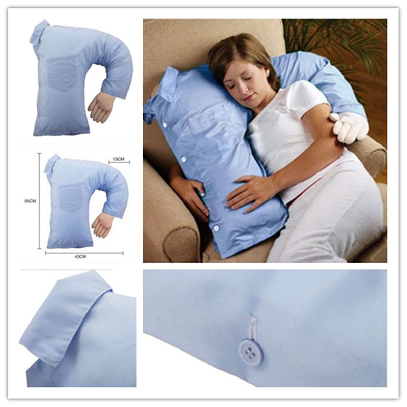 Soft U Shape Boyfriend Arm Pillow Sleeping Dream Bed Hug Washable