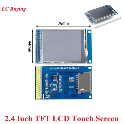 2.4 Inch TFT LCD Touch Screen Display Module ILI9341 STM32 C51 Driver 240x320