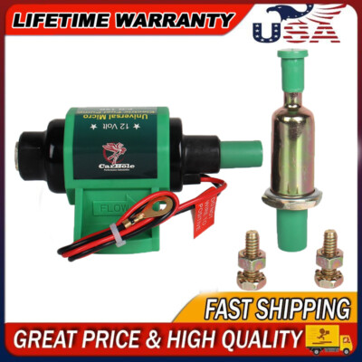 5/16 inch 12D Micro Electric Diesel Fuel Pump Universal Inlet 12V 35 GPH 5-9PSI