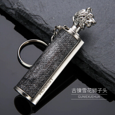 Permanent Match Keychain Lighter,Keychain Flint Metal Matchstick Fire Starter