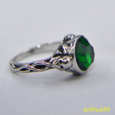 Pirates of the Caribbean Jack Sparrow Skull Ring Death Finches Ring US Size 6-13