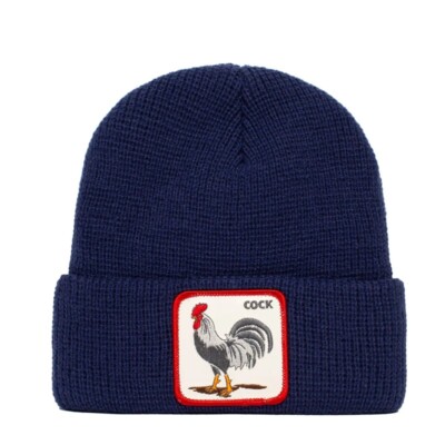 Шапочка в виде животного Goorin Bros с манжетой Blue Rooster