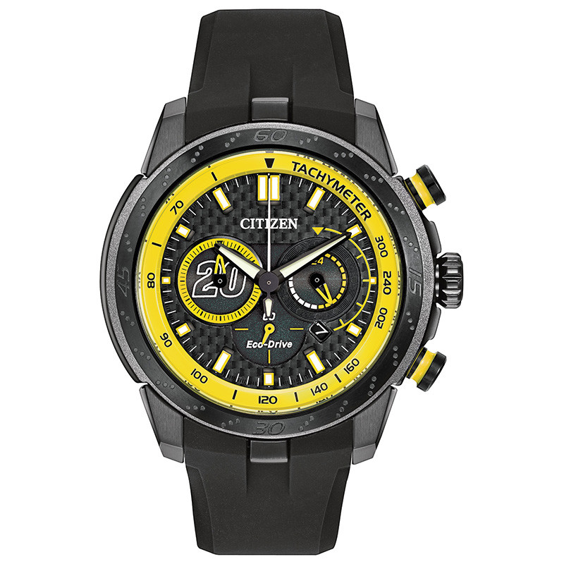 Pre-owned Citizen Men's Ca4159-03e Matt Kenseth Ecosphere Japanese Quartz Black Watch