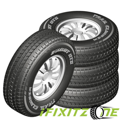 4 Summit Trail Climber H/T II OWL 265/70R16 112T All Season 500AB 60K Mileage