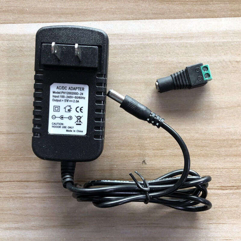 5V 2A/5A/6A DC Adapter Power Supply Charger 2.1mm x 5.5mm Adapter Power Supply