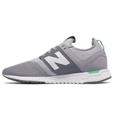 New Balance NIB Women's WRL247FC Classic Sport Shoes Silver/Mint Jade Size 7.5