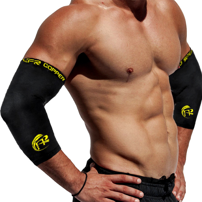 ️ Copper Elbow Support Compression Brace Fitness Weight Lifting