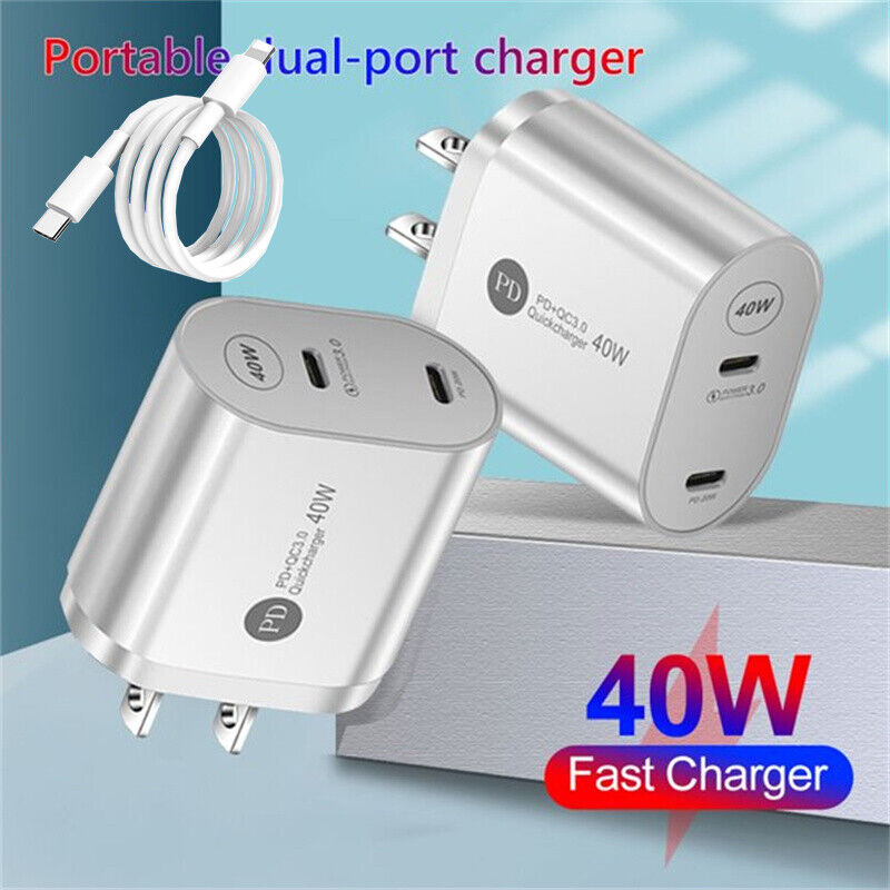For Samsung Galaxy Tab S8+ S8 Ultra A8 Fast Charger 40W PD P