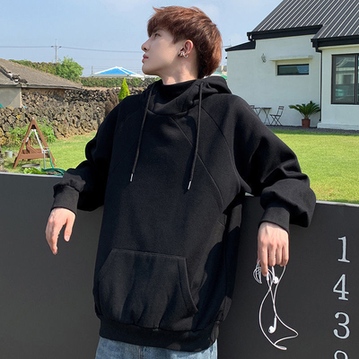Hoodie and turtleneck sale