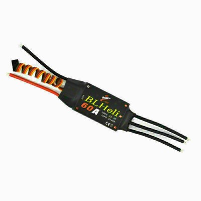 Brushless ESC 80A - 12A BLHeli Motor Speed Controller for Fixed-wing Helicopter