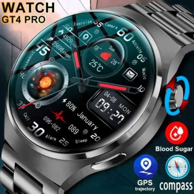 Smart Watch Men For Huawei GT4 Pro 360*360 HD Screen Heart Rate Bluetooth Call