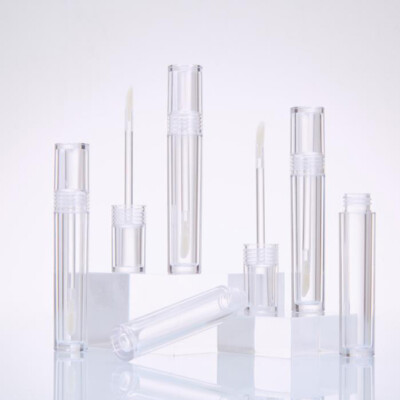 1Pcs 5ml Empty Lip Gloss Tubes Lip Container Plastic PET Clear Balm Bot.'.
