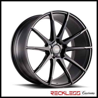 SAVINI 19'' BM12 MATTE BLACK CONCAVE WHEELS RIMS FITS 07-16 VOLKSWAGEN EOS