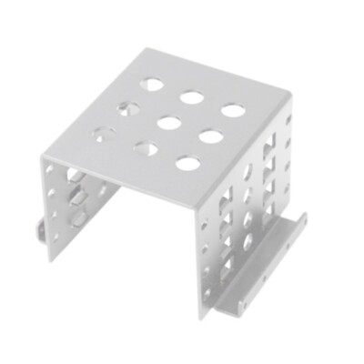 Hard Disk Cage 2.5 to 3.5in Expansion Bracket Desktop SSD Rack for 2.5in HDD