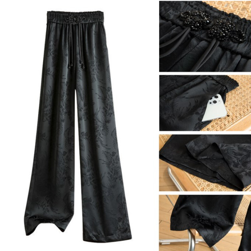 louren vintage satin pants Mサイズ vintage satin cocoon pants – louren store