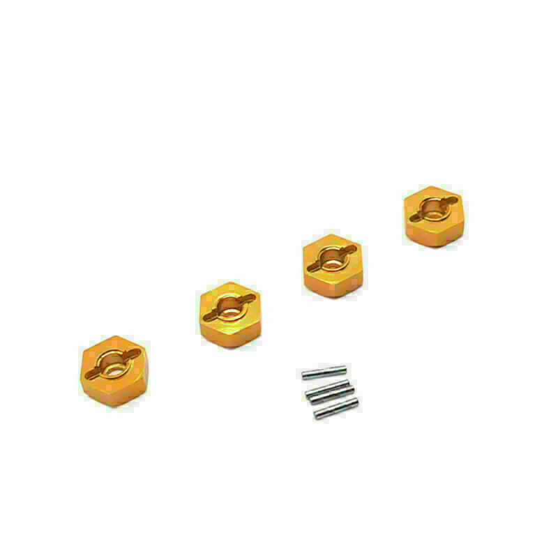Alloy 12MM Hexagonal Coupler Set For WLtoys 1/10 104001 1/12 12428 12429 RC Car