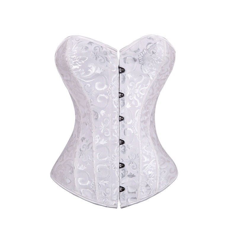 White Basques & Corsets for Women