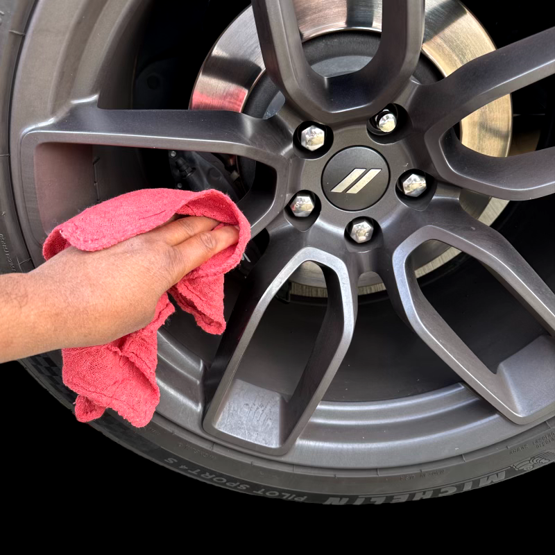 500 Pcs Red Shop Towels Jumbo 15x15 Cleaning Rags, A-Grade & Free Shipping