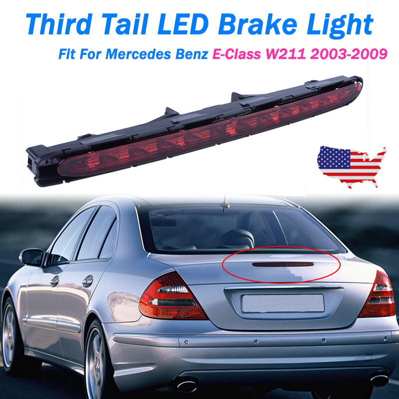 For Mercedes E-Class E320 E500 E63 W211 3rd Tail Light LED Brake Stop Lamp US