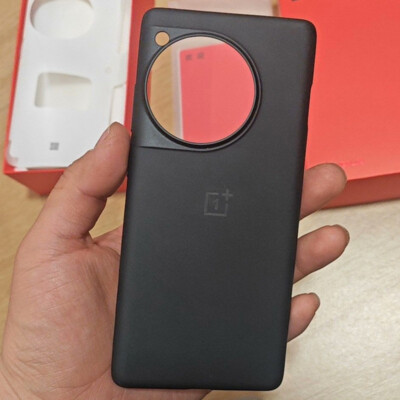 For OnePlus 12R Matte Back Case Soft Rugged Shockproof Cover Original Slim Cover