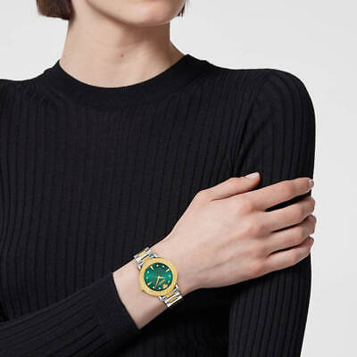Pre-owned Versace Multicolour Womens Analogue Watch Greca Sphere Ve9c00424