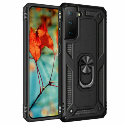 Ring Stand Shockproof Armor Case For Samsung S21 Note20 Ultra S20 Plus S10 Note9
