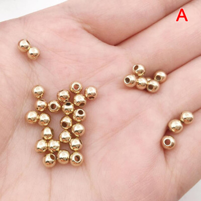 100Pcs CCB Beads Bulk Loose Spacer Beads DIY Bracelet Findings Jewelry Mak.vm