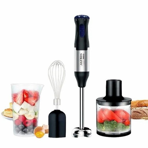1000W Immersion Blender Hand Blender Electric 4-in-1 Immersion Blender Handheld