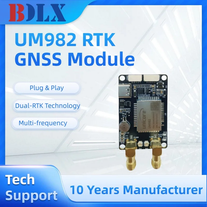 UM982 GNSS Unicorecomm GPS RTK module centimeter-level differential relative F9P