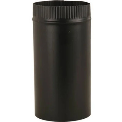 Manufacturing BM0220 6 X 48 Inches 24 Gauge Black Stove Pipe Pack Of 5