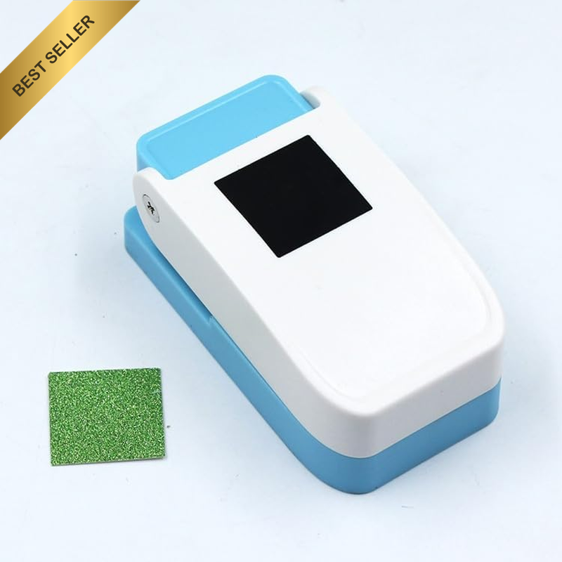 2.5 Cm Square Shape Paper Crafts Hole Stamp Punch, DIY Greeting Cards and Gift M