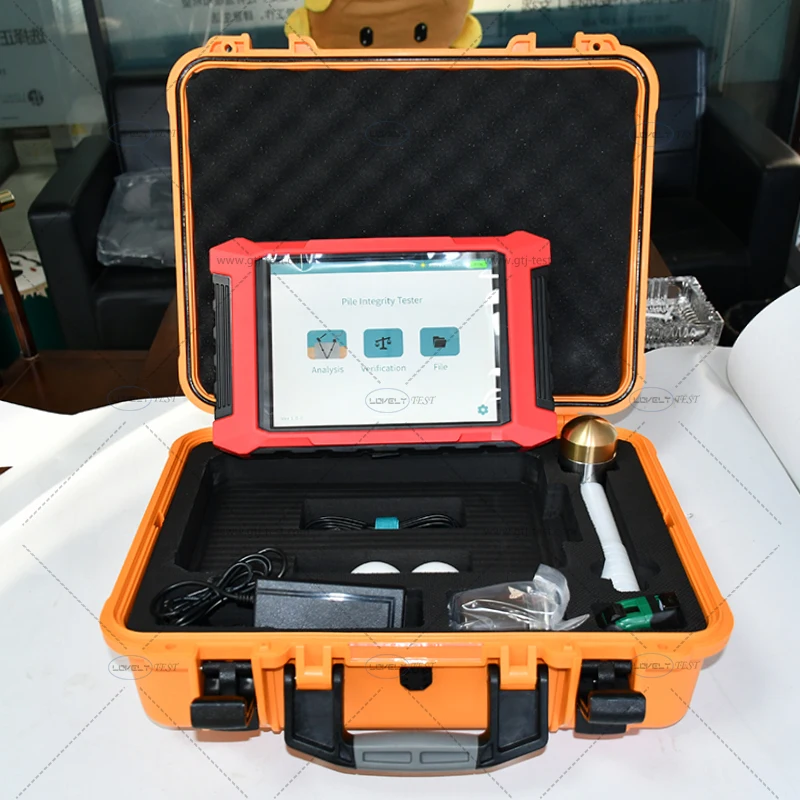 Portable Pile Integrity Tester for Construction Non-Destructive Pile Testing Equ
