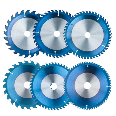Circular Saw Blade 115/120/150/160/165mm Carbide Cutting Disc Blue Coating Wood