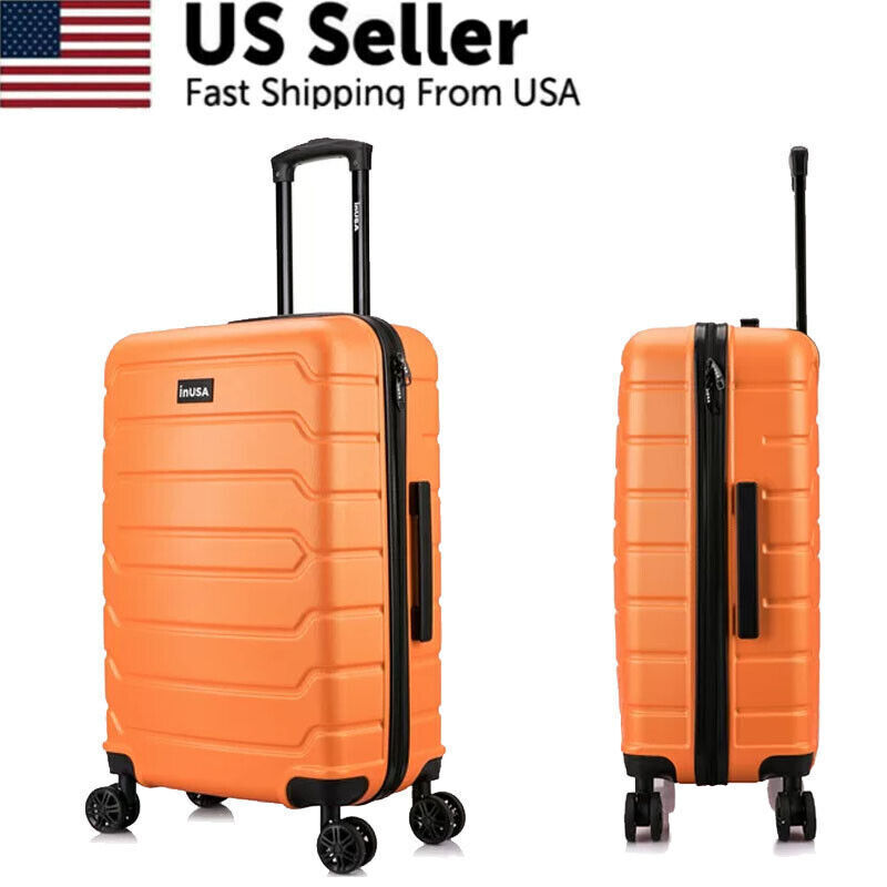 Abs Hardside Carry-ons Durable Trolley Spinner