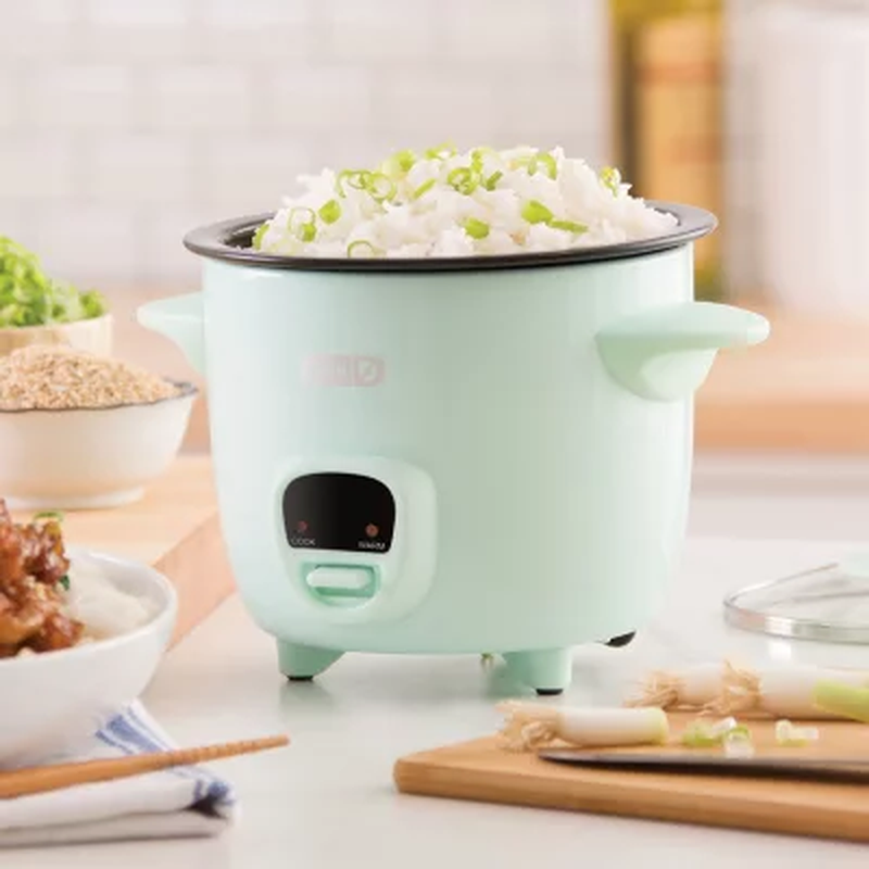 Dash Mini 16-oz. 2-Cup Rice Cooker with Keep Warm Setting (386)