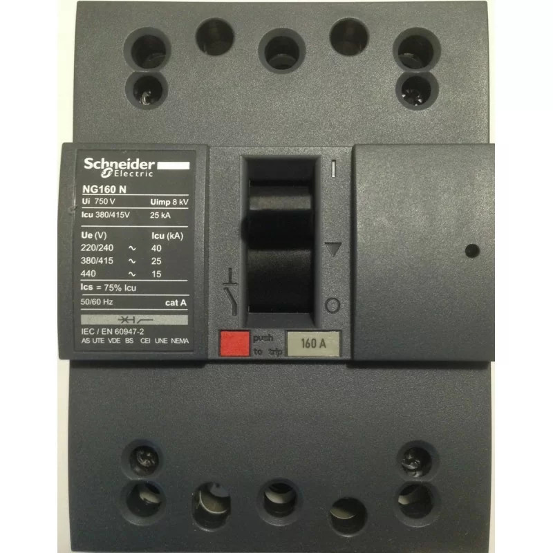 Schneider 28620 Disjoncteur Ng160n Tm160d 3p3d