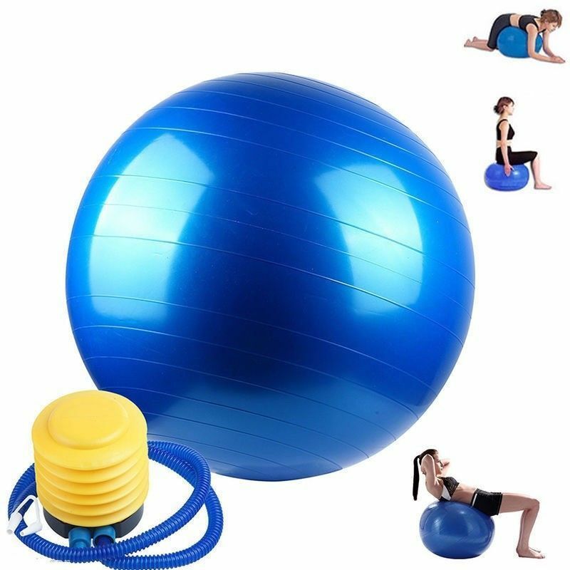 Gymball Palla Da Ginnastica Gonfiabile Yoga Pilates Fitness 75Cm Gonfiatore dfh