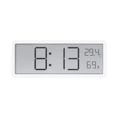 Digital Wall Clock Electronic Wall Mounted LCD Disply Clocks Multifunctional Tem