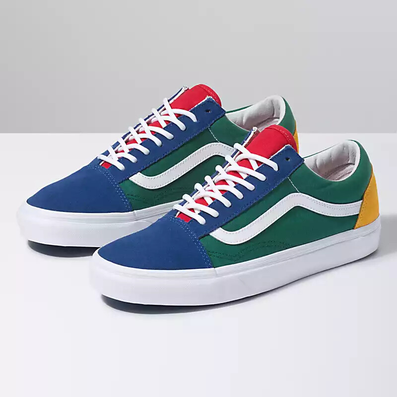 

Vans Old Skool Yacht Club VN0A38G1R1Q Мужские/Женские Низкие Кроссовки Для Скейтборда, Multicolor, VANS Old Skool