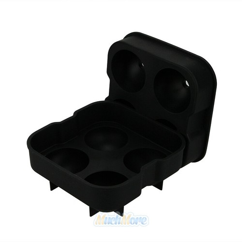 ICE Balls Maker Round Sphere Tray Mold Cube Whiskey Ball Silicone+Water Funnel