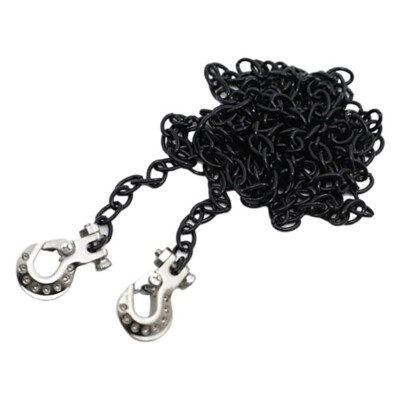 Realistic 1/10 Size Drag Chain & Tow Hooks for 1/10 Scale Off-Road Crawler