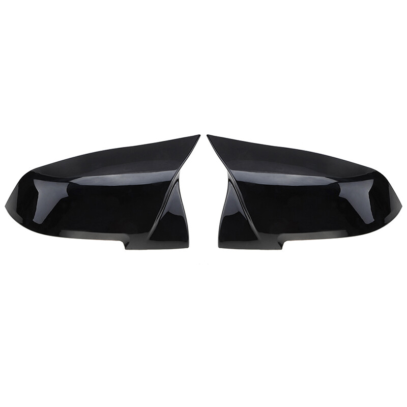 2x Black M3 Style Mirror Cover Caps For BMW F30 F31 320i 328i 330i 335i 340i