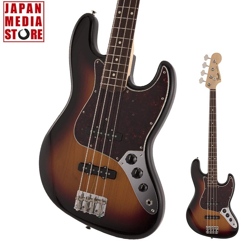 Fender Made in Japan Heritage 60s Jazz Bass 3-Color Sunburst NEW